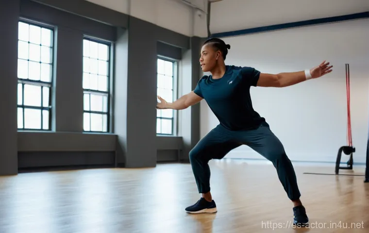 연극배우 실기에서 중요한 요소 - **Emotional Immersion and Character Study:**
    A medium shot of a gender-neutral actor, age late 2...