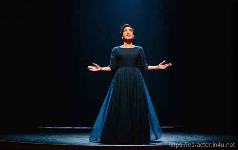 연극배우 현장 이야기 - **Prompt:** A dedicated male actor in his late 20s, with a focused and contemplative expression, sit...