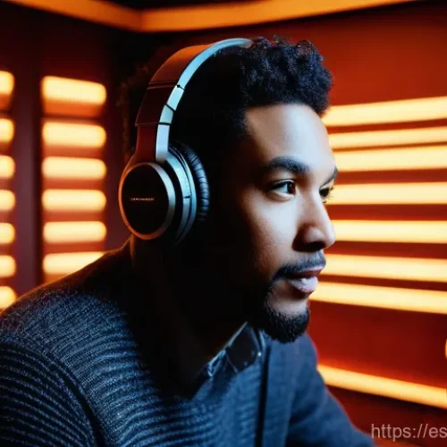 연극배우 이직 방법 - The Voice Artist's Inner World**

"A professional voice actor, appearing to be in their late 20s or ...