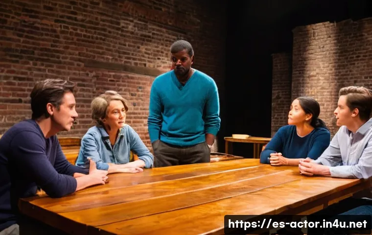 연극배우와 연출자의 협업 관련 이미지 2