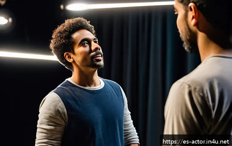 연극배우로서 극단 운영하기 - A diverse and committed theater company in rehearsal, featuring actors and collaborators of various ...
